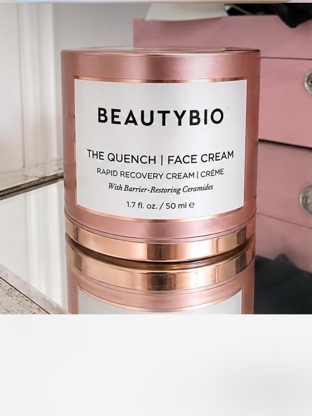 Beauty Bio The Quench Face Cream Hydrating Recovery Cream